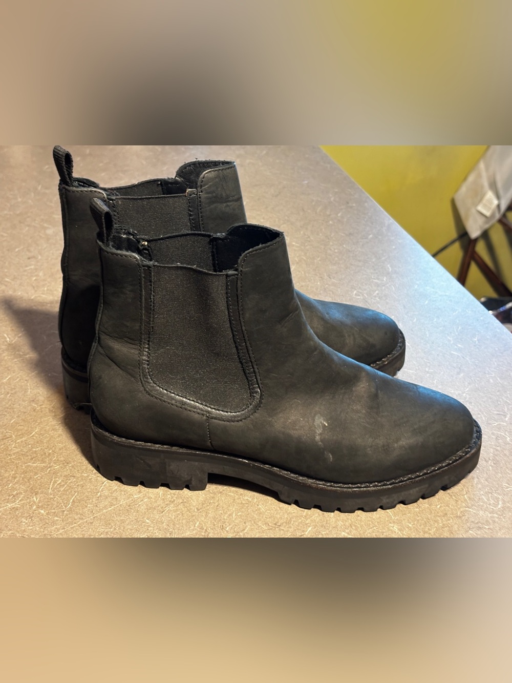 Women’s Black Chelsea Boots - Sleek Slip-On Style